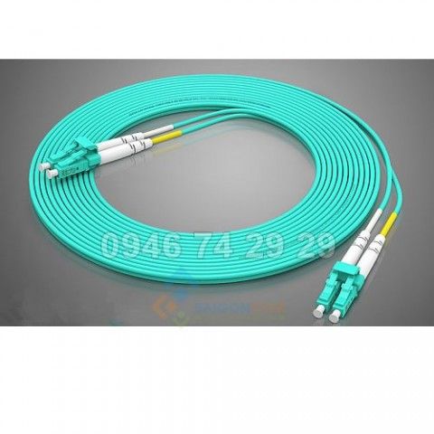 Dây nhảy quang LC/LC Multi-mode OM4 2 fiber  10Gb chiều dài dây 10m