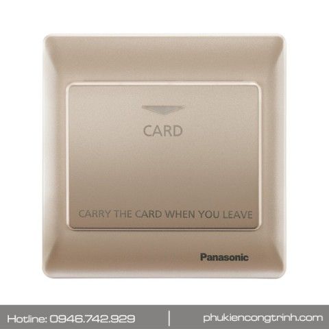 Bộ công tắc thẻ từ 16A Panasonic Minerva WEC5781MYZ-VN