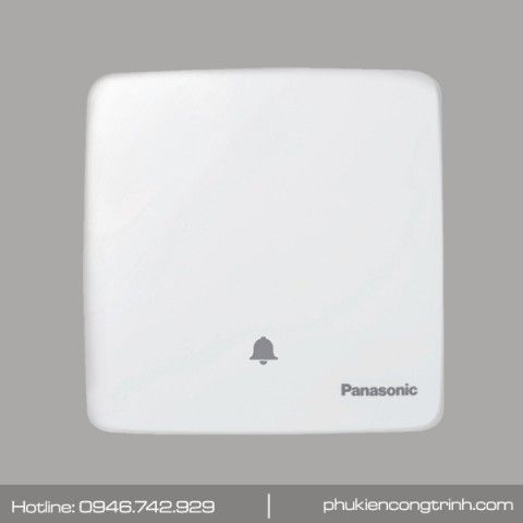 Nút nhấn chuông màu trắng Panasonic Minerva WMT540108-VN