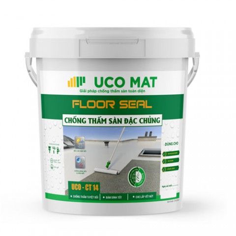 Bộ chống thâm sàn dùng cho bê tông nhẹ Umax (1 lít  lót + 1 lít  keo )