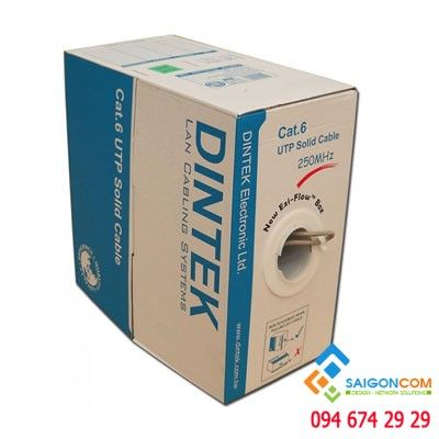 Cáp mạng Dintek CAT6 UTP (1101-04032)