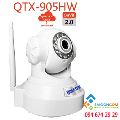 Camera  IP hồng ngoại không dây Questek QTX-905HW