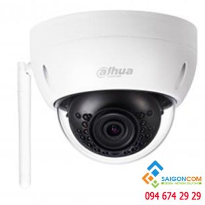 Camera wifi IP 1.3MP hồng ngoại 30m , chống ngược sáng, tích hợp âm thanh HDBW1120EP-W dùng trong nhà