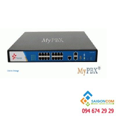 Tổng đài MyPBX U100, 100 máy lẻ IP sip