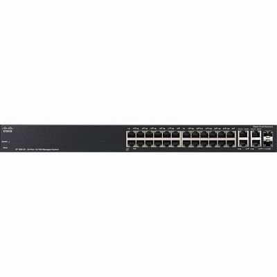 Bộ chia tín hiệu Switch CISCO SF250-24 24  24 10/100 ports + 2 Gigabit copper/SFP combo + 2 SFP ports