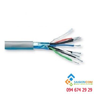 Cáp Alantek  PA /Audio/Control shield twisted  pair cable 14 AWG- 1 pair  Tinned Copper Drain Wire and Outer PVC Jacket, cuộn 500m