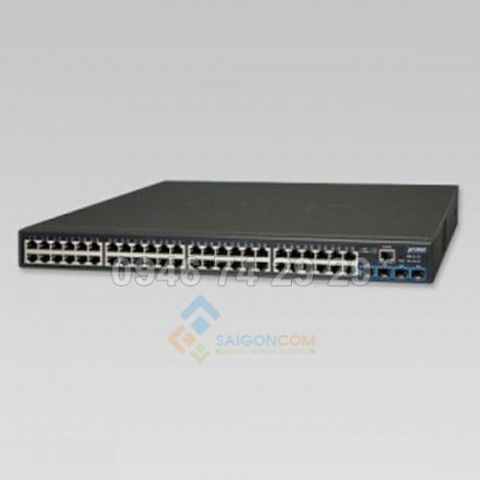 Switch Planet  48-port 10/100/1000T + 4-port 10G SFP+ Web Smart