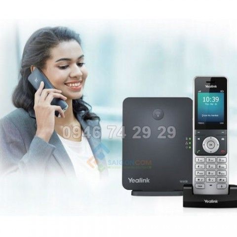 Điện thoại IP Yealink W56H + W60B