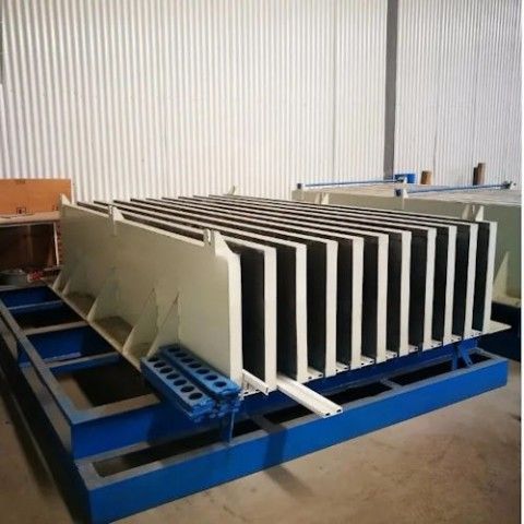 Khuôn đổ panel tự động  dùng cho bê tông bọt khí, EPS  kích thước tấm  1500x600x100mm, 10 tấm