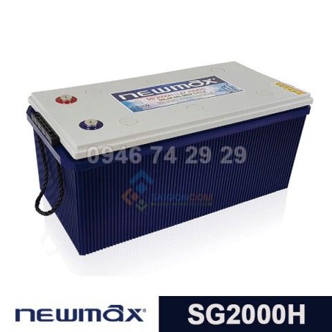 Ắc quy Newmax Solar GEL SG2000H (12V-200ah)