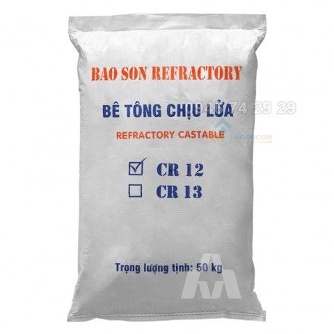 Bê tông chịu nhiệt 1200°C (CR 12)