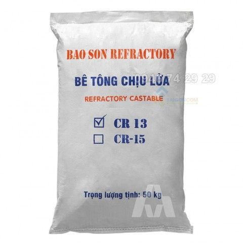 Bê tông chịu nhiệt 1300°C (CR 13)