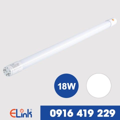 Bóng đèn LED tuýp nhựa 18W ánh sáng trắng ELINK  EBT-18T