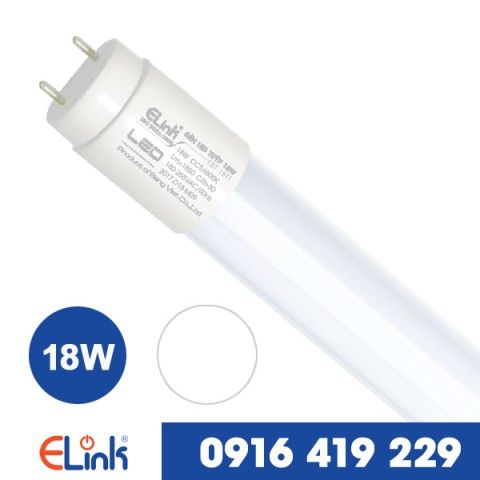 Bóng đèn LED tuýp thủy tinh 18W ánh sáng trắng ELINK  EBT-18TT