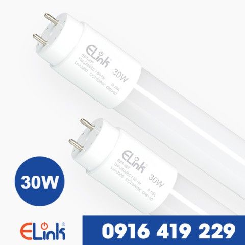 Bóng đèn LED tuýp thủy tinh 30W ánh sáng trắng ELINK  EBT-30TT
