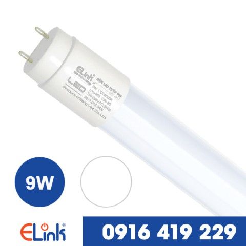 Bóng đèn LED tuýp thủy tinh 9W ánh sáng trắng ELINK  EBT-9TT