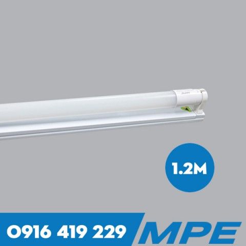 Bộ đèn LED tuýp thủy tinh - 18W - 1m2 MPE MGT-120T/V