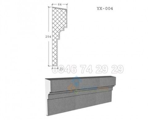 Phào chỉ trang trí EPS moulding YX004