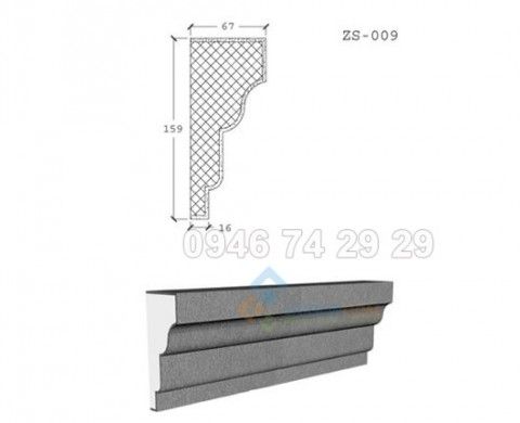 Phào chỉ EPS moulding ZS009