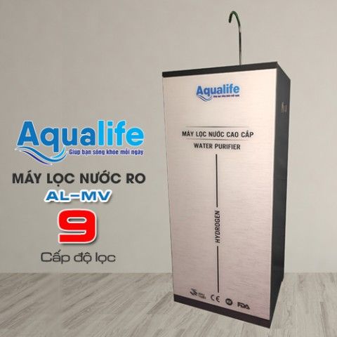 Máy lọc nước RO Aqualife 1 vòi - 9 cấp độ lọc AL-MV