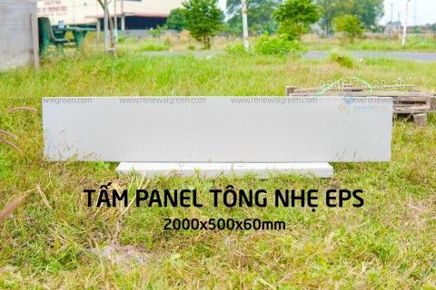 Tấm panel bê tông xốp EPS 2000x500x60