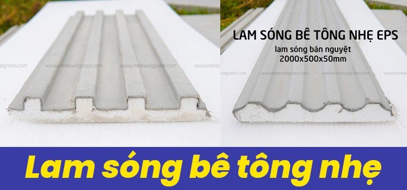 Tấm Lam Sóng Bê Tông Nhẹ Có Thể Thay Thế Vật Liệu Truyền Thống Ở Những Hạng Mục Nào?