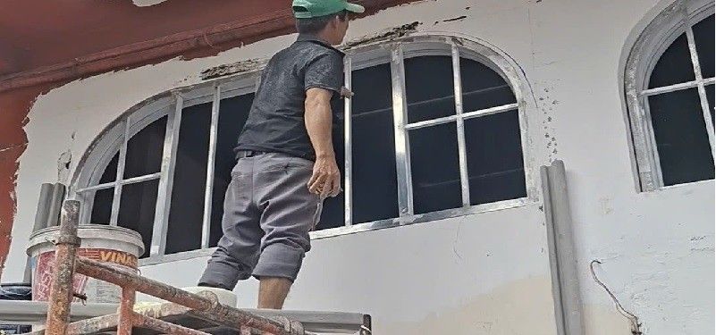 thi cong phào chỉ