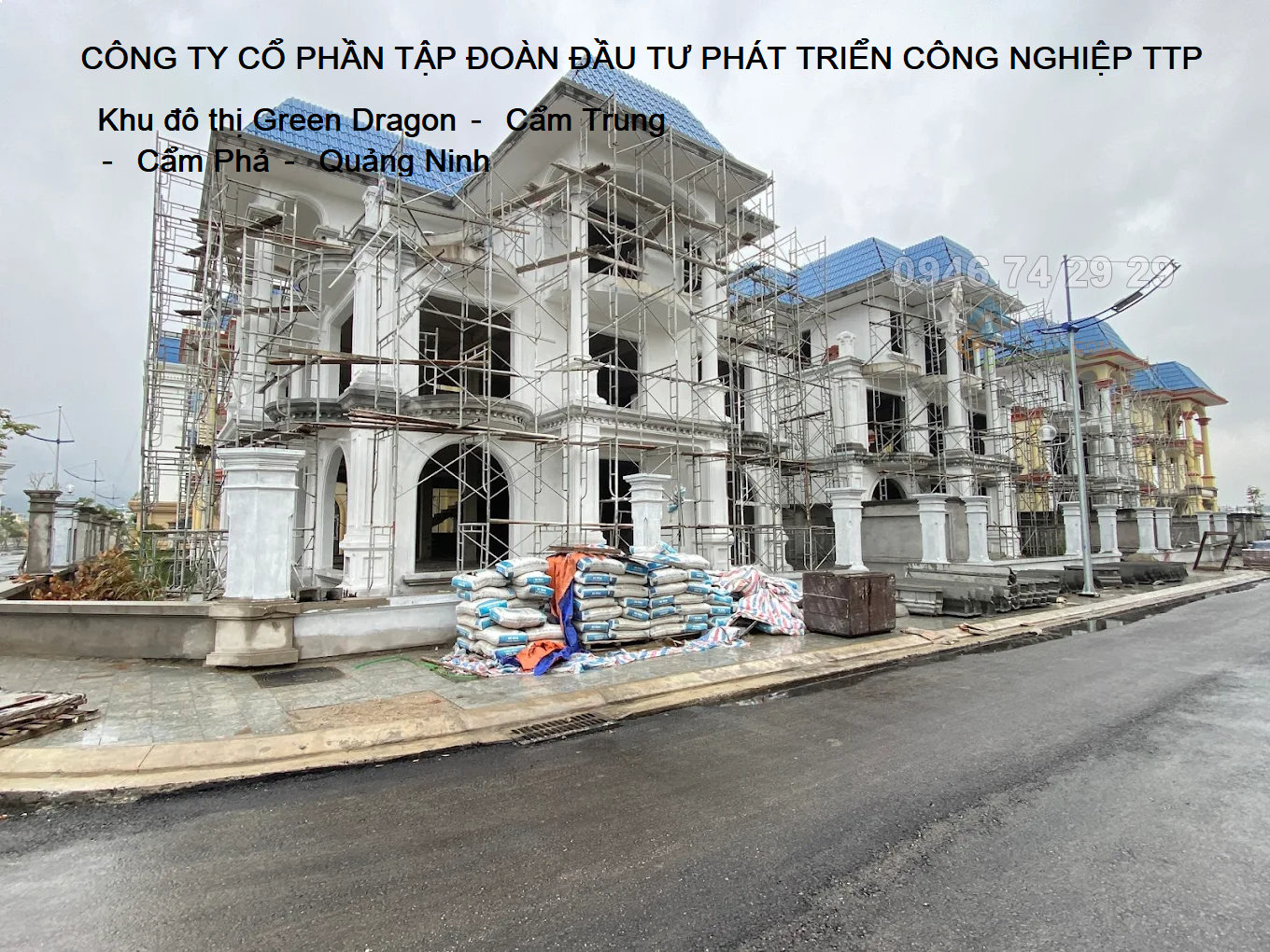 ĐỒNG HÀNH CÙNG TẬP ĐOÀN TTP KIẾN TẠO VẺ ĐẸP CÁC CĂN BIỆT THỰ LIỀN KỀ TẠI CẨM PHẢ