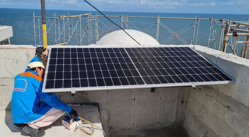 Lắp đặt điện mặt trời cho camera ở Bà Rịa - Vũng Tàu