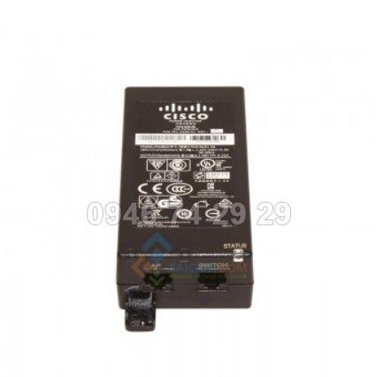 Bộ nguồn Cisco power injector AIR-PWRINJ5, 802.3af, 15.4W (dùng cho AP 1040, 1140, 1260, 1600, 2600, 3500)