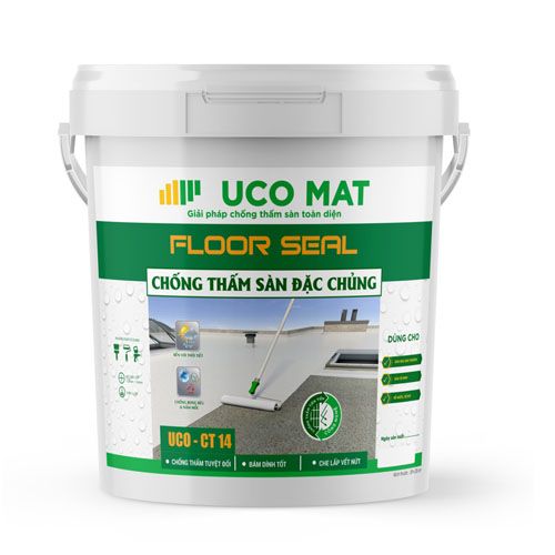 Bộ chống thâm sàn dùng cho bê tông nhẹ Umax (1 lít  lót + 1 lít  keo )