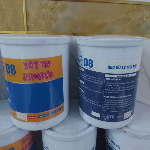 Bộ chống nứt mạch D8 (1 lít  lót + 1 lít  keo D8 )