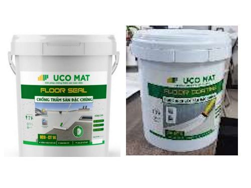 Bộ chống thấm sàn dùng cho bê tông nhẹ Umax ( 5 lít  lót + 5  lít  keo )