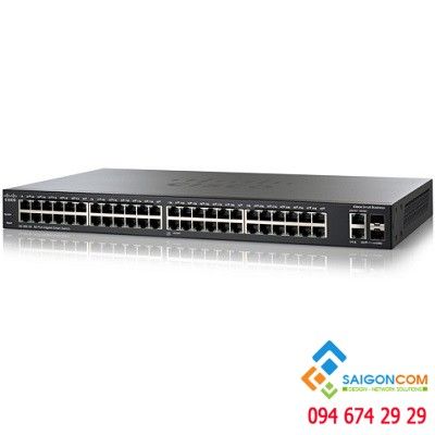 Bộ chuyển đổi Switch CISCO PoE Cisco 48 port + 2Port Gigabit + 2Port GBIC