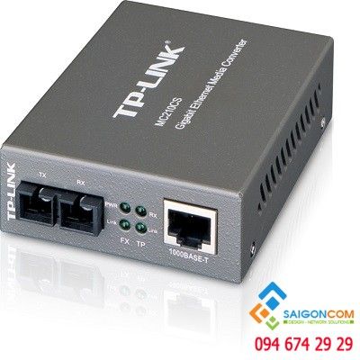 Converter  quang TP-LINK Gigabit Single-mode Media