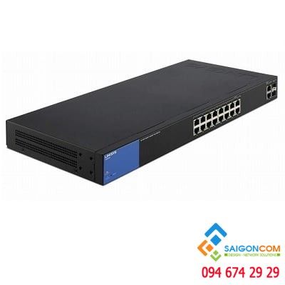 LGS318P 18-Port Business Gigabit Smart PoE+ Switch