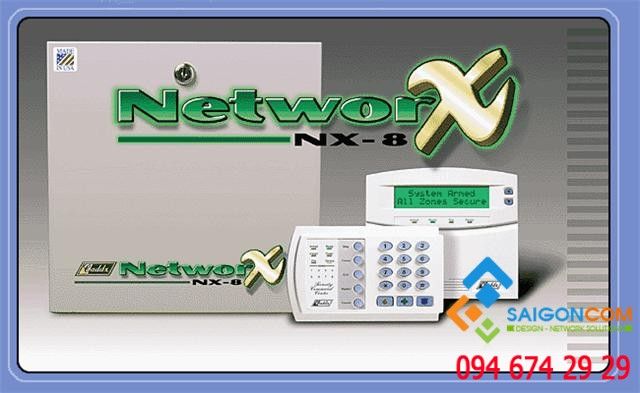 Trung tâm báo động Network có dây NX-8