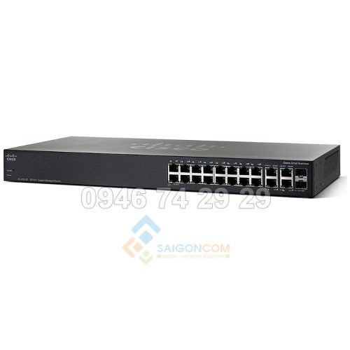 Switch  Cisco SG350-20-K9-EU Managed Switch 16 port
