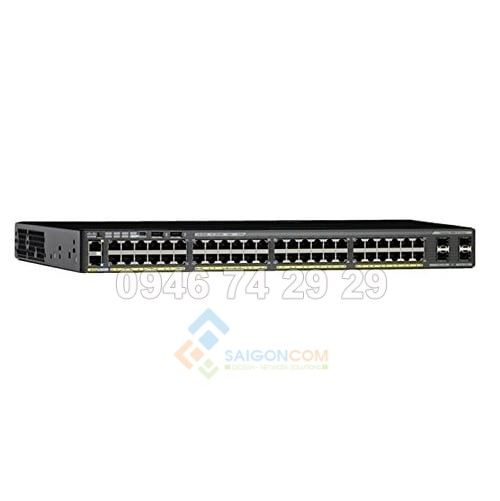 Switch Cisco WS-C2960X-48FPD-L Port Ethernet Switch with 740 Watt PoE