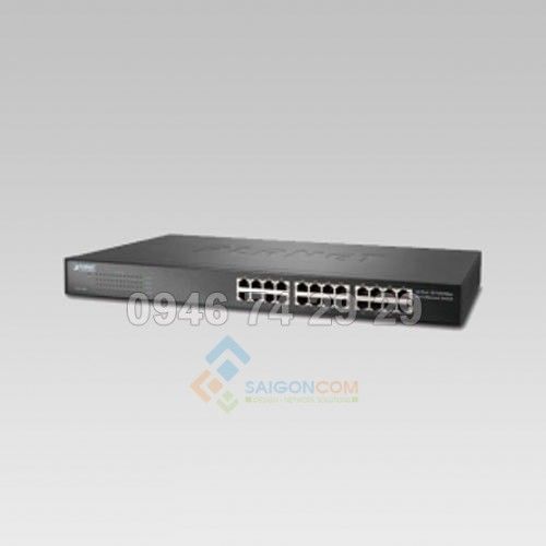 Switch Planet 24-Port 10/100Mbps Fast Ethernet