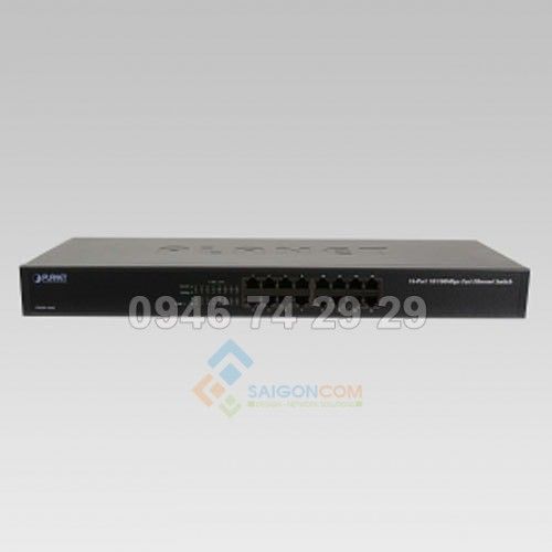 Switch Planet Fast Ethernet 16-Port 10/100Mbps