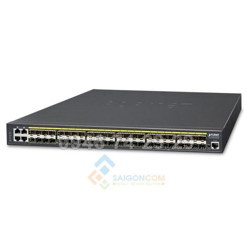 Switch Planet L2+/L4 48-Port 10/100/1000Mbps with 4 Shared SFP + 4-Port 10G SFP+