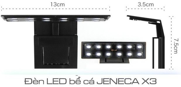 Đèn LED bể cá JENECA X3