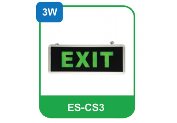 Đèn led Exit thoát hiểm mẫu C Vinaled