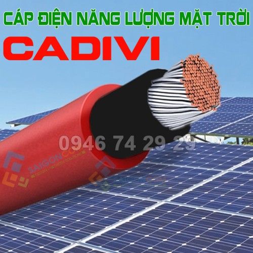 Cáp điện năng lượng mặt trời CADIVI 1x4.0mm2