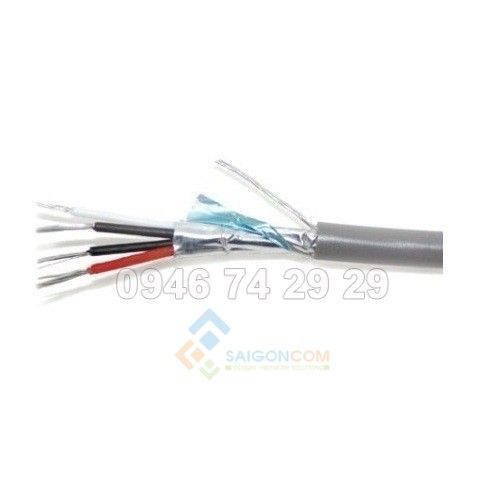 Cable Alantek 18 AWG, 2- pair  Tinned Copper Drain Wire and Outer PVC Jacket cuộn 500m