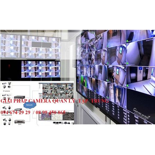 Phần mềm  quản  lý  hệ  thống  camera tập trung