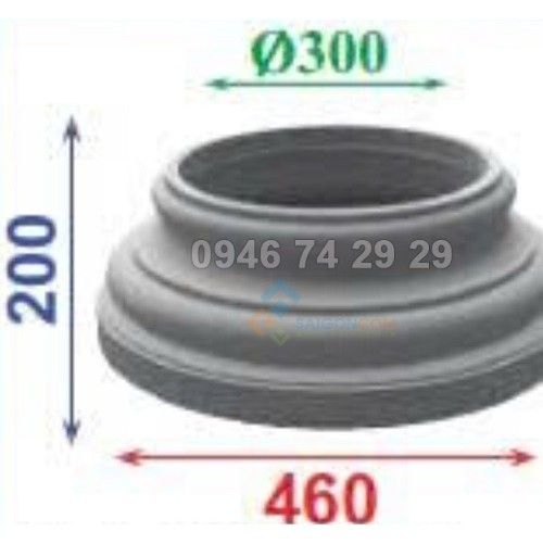 Chân cột 460x200