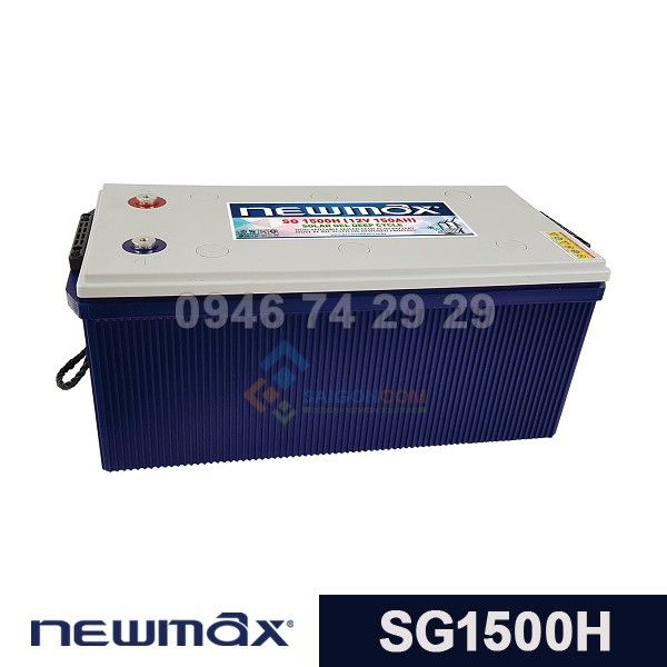 Ắc quy Newmax Solar GEL SG1500H (12V-150ah)