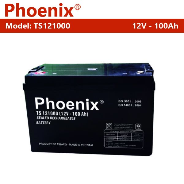 Ắc quy Phoenix 12V - 100Ah (TS121000)